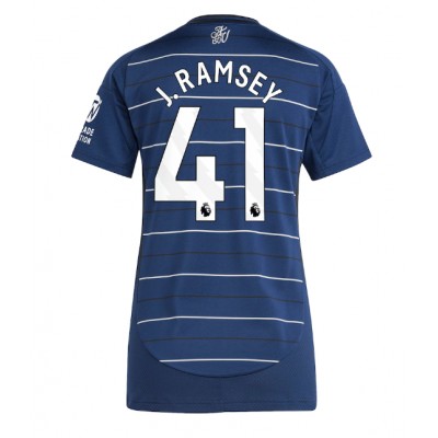 Fotbalové Dres Aston Villa Jacob Ramsey #41 Dámské Alternativní 2024-25 Krátký Rukáv Fotbalové Dres Aston Villa Jacob Ramsey #41 Dámské Alternativní 2024-25 Krátký Rukáv